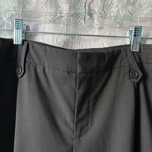 Coldwater Creek Women's Brown and Black Trousers